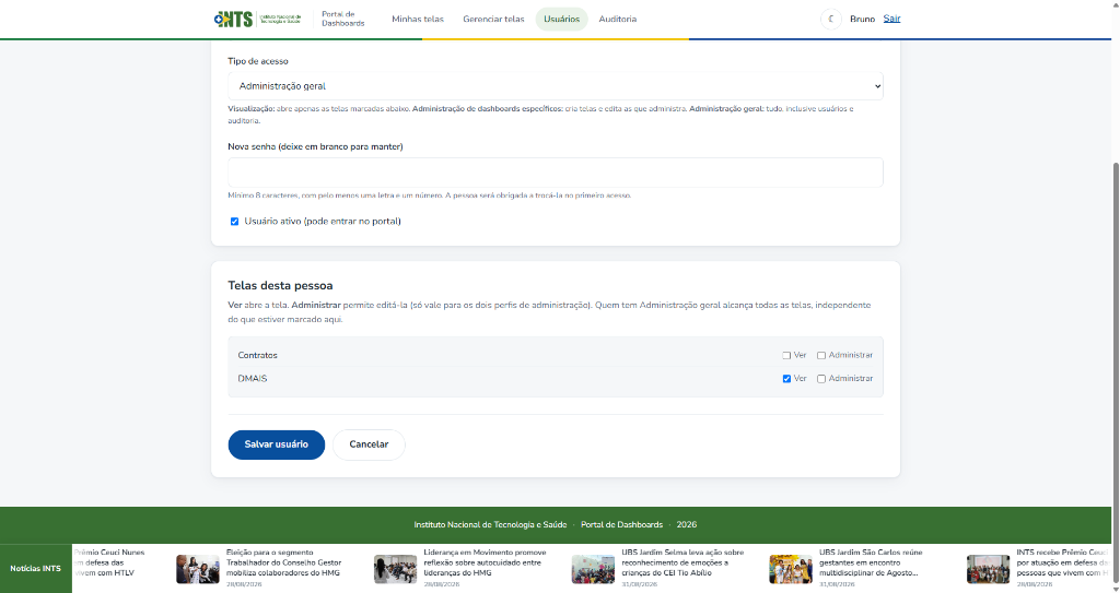 User Permissions